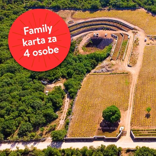 Family karta za 4 osobe: izlet na plantažu